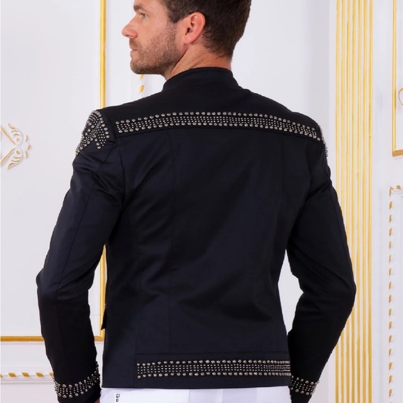 Mondo signature limited edition black studded jacket - Picture 2 of 5